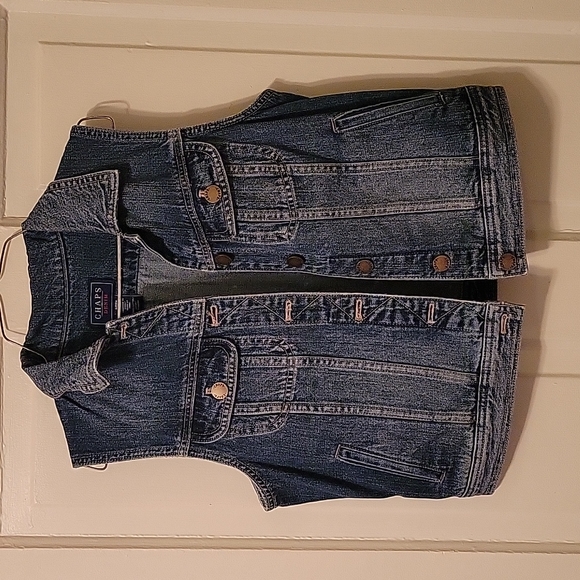 Sleeveless Jean vest - Picture 1 of 3